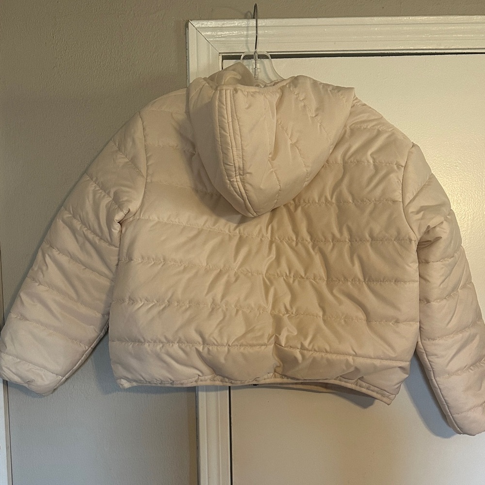 Cream Puffer Jacket - Picture 3 of 3